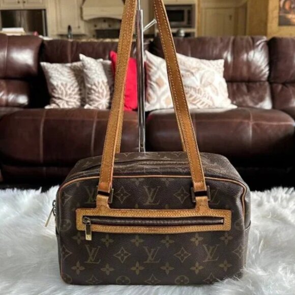 Louis Vuitton Monogram Cite MM Shoulder Bag With COA and Dusty - Picture 2 of 15